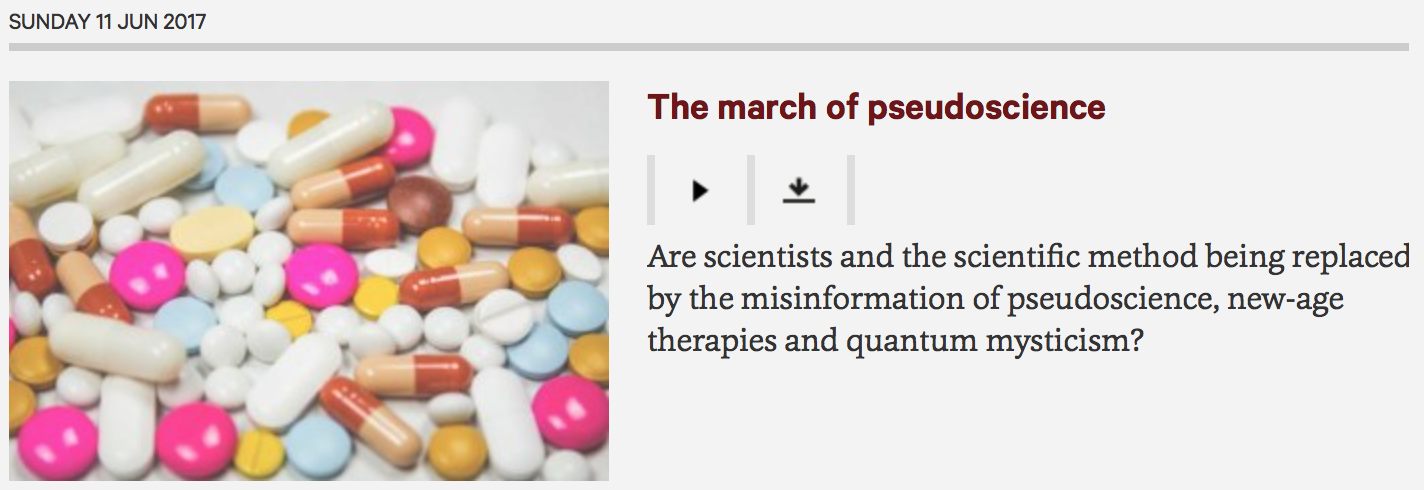 The march of pseudoscience Doctor Vida
